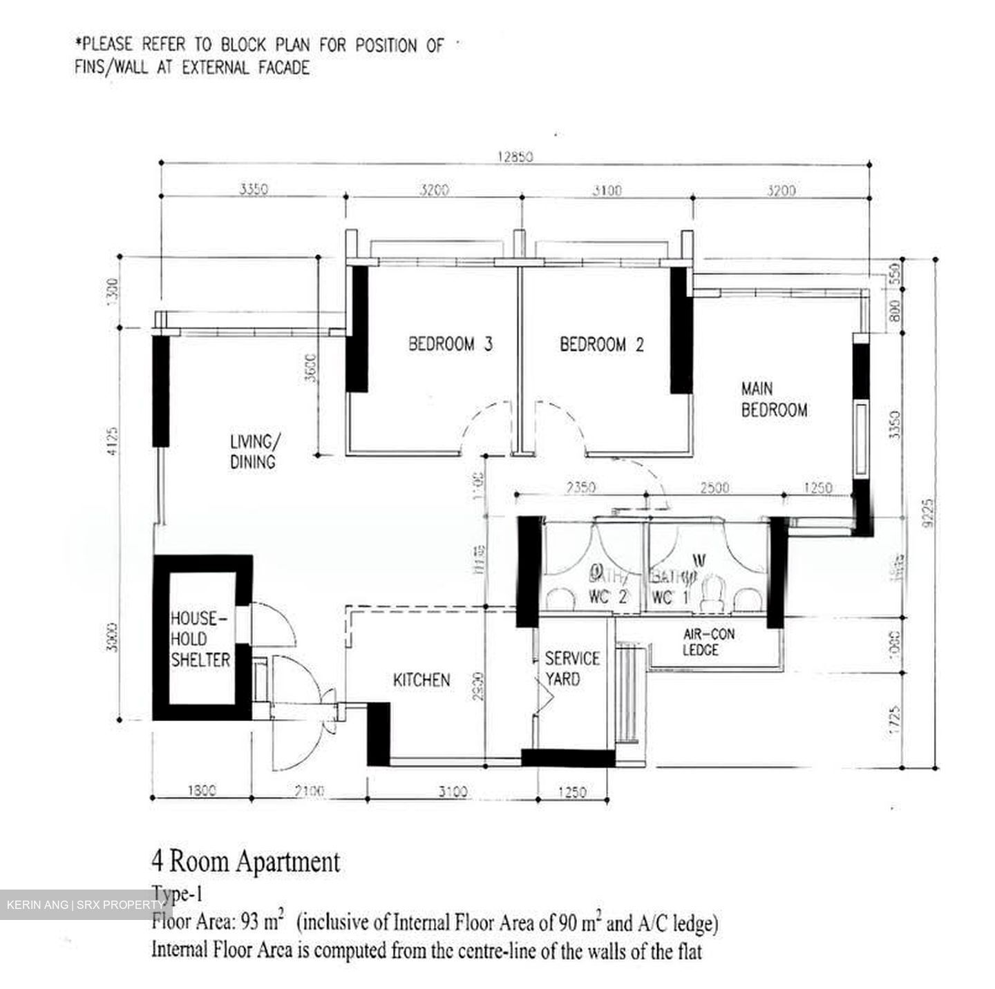 Blk 455A Teck Ghee Parkview (Ang Mo Kio), HDB 4 Rooms #583589111